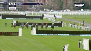 Video preview image for Newbury 13:30 - BetVictor Novices' Limited Handicap Chase (3)