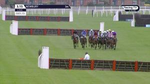 Video preview image for Newbury 15:15 - BetVictor Racing Handicap Hurdle (4)