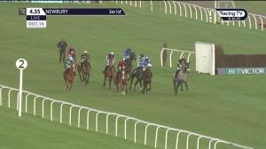 Video preview image for Newbury 16:35 - Irish Thoroughbred Marketing Novices' Hurdle (4)