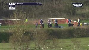 Video preview image for Warwick 16:45 - Air Wedding Open Hunters' Chase (6)