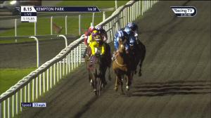 Video preview image for Kempton Park 20:15 - Unibet 3 Uniboosts A Day Fillies' Handicap (Qualifier) (4)