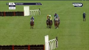 Video preview image for Wetherby 13:45 - Every Race Live On Racing TV Selling Hurdle (4)