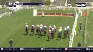 Video preview image for Carlisle 13:38 - Join Racing TV Now Conditional Jockeys' Handicap Hurdle (5)