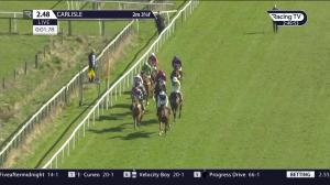 Video preview image for Carlisle 14:48 - racingtv.com Novices' Hurdle (4)