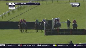 Video preview image for Haydock Park 15:50 - Betway Challenger Series Mares' Chase Final Handicap Chase (2)