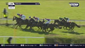 Video preview image for Carlisle 15:58 - Racing TV Handicap Hurdle (3)
