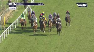 Video preview image for Carlisle 17:05 - Cumbria Novices' Handicap Hurdle (5)