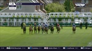 Video preview image for Redcar 13:40 - Flat Is Back Novice Stakes (5) (Div 2)