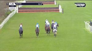 Video preview image for Exeter 13:45 - Like Racing TV On Facebook Novices' Handicap Chase (4)