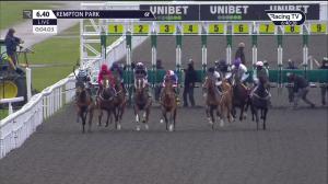 Video preview image for Kempton Park 18:40 - Try Our New Price Boosts At Unibet Handicap (5)