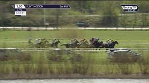 Video preview image for Huntingdon 13:00 - Racing TV Conditional Jockeys' Handicap Hurdle (4) (Div 1)