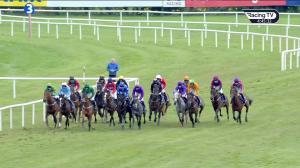 Video preview image for Fairyhouse 16:45 - Irish Stallion Farms European Breeders Fund Mares Maiden Hurdle 
