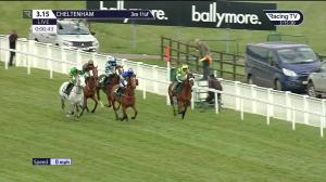 Video preview image for Cheltenham 15:15 - Arkells Brewery Nicholson Holman Novices' Limited Handicap Chase (3)