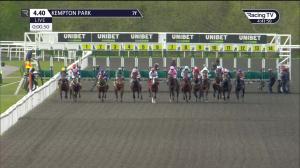 Video preview image for Kempton Park 16:40 - Unibet New Instant Roulette Handicap (6)