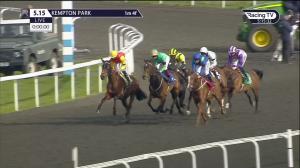 Video preview image for Kempton Park 17:15 - Unibet 3 Uniboosts A Day Fillies' Handicap (4)