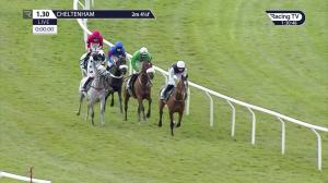 Video preview image for Cheltenham 13:30 - Irish Thoroughbred Marketing Mares' Novices' Hurdle (Listed) (1)