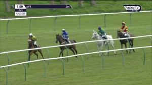 Video preview image for Ayr 13:00 - Tennent's Lager Novices' Hurdle (Qualifier) (3)