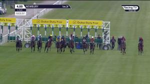Video preview image for Newbury 16:00 - Highclere Thoroughbred Racing Maiden Fillies' Stakes (4) (Div 1)