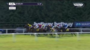 Video preview image for Newbury 13:35 - Dubai Duty Free Finest Surprise Stakes (John Porter) (Group 3) (1)