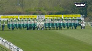 Video preview image for Newbury 14:10 - Dubai Duty Free Stakes (Fred Darling) (Group 3) (1)