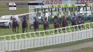 Video preview image for Epsom Downs 16:30 - Jockey Club Thanks All Owners Handicap (4)