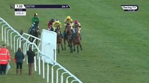 Video preview image for Exeter 19:55 - Goffs Spring Sales P2p Bumper Maiden National Hunt Flat (Amateur Riders') (5)