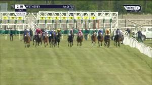 Video preview image for Wetherby 14:10 - racingtv.com Fillies' Novice Stakes (5)