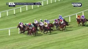 Video preview image for Punchestown 16:15 - Connolly's Red Mills Irish European Breeders Fund Auction Hurdle Series Final