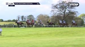 Video preview image for Punchestown 17:20 - Irish Mirror Novice Hurdle (War Of Attrition) (Grade 1)