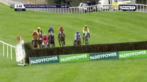 Video preview image for Punchestown 15:40 - Paddy Power Hunters Chase For The Bishopscourt Cup