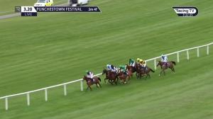 Video preview image for Punchestown 15:20 - Coolmore Kew Gardens Irish European Breeders Fund Mares Champion Hurdle (Annie Power) (Grade 1)