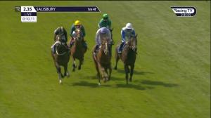 Video preview image for Salisbury 14:35 - British EBF/ajn Steelstock 'Supporting UK Construction' Maiden Stakes (4)