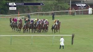 Video preview image for Warwick 14:40 - Join Racing TV Now Mares' 'National Hunt' Maiden Hurdle (4)