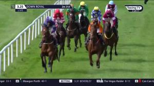 Video preview image for Down Royal 15:25 - Live Streaming On The Boylesports App Beginners Chase