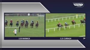 Video preview image for Warwick 17:30 - Bet At racingtv.com Handicap Hurdle (4)