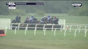 Video preview image for Huntingdon 14:55 - Racing TV Handicap Hurdle (4)