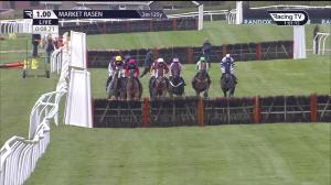 Video preview image for Market Rasen 13:00 - Try Our New Super Boosts At Unibet Conditional Jockeys' Novices' Handicap Hurdle (5) (Div 1)