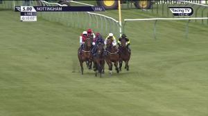 Video preview image for Nottingham 17:00 - Mansionbet Watch and Bet Restricted Novice Stakes (5)