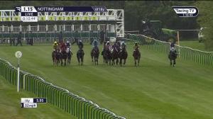 Video preview image for Nottingham 13:15 - Bet At racingtv.com Novice Stakes (5)