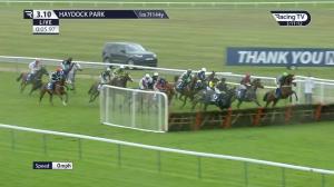 Video preview image for Haydock Park 15:10 - Pertemps Network Swinton Handicap Hurdle (Grade 3) (1)