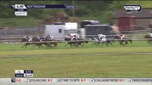 Video preview image for Nottingham 16:40 - Follow @racingtv On Twitter Apprentice Handicap (6)