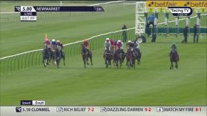 Video preview image for Newmarket 17:00 - Read Ryan Moore On Betting.Betfair Fillies' Handicap (Qualifier) (5)