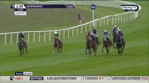 Video preview image for Newmarket 14:50 - Betfair Weighed-In Handicap (3)