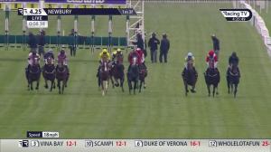 Video preview image for Newbury 14:40 - Casumo Proud To Sponsor British Racing Handicap (4)