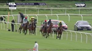 Video preview image for Stratford-on-Avon 14:17 - Racing Welfare Supporting Mental Health Awareness Week Maiden Hurdle (4)