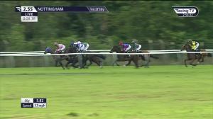 Video preview image for Nottingham 14:55 - Watch On Racing TV Fillies' Handicap (5)