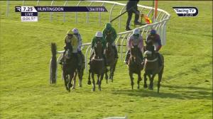 Video preview image for Huntingdon 19:25 - Racing TV Handicap Hurdle (3)
