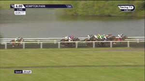 Video preview image for Kempton Park 18:00 - Unibet Extra Place Offers Every Day Handicap (Qualifier) (4)