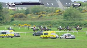 Video preview image for Wexford 18:30 - Support The Irish Injured Jockeys Fund Hurdle