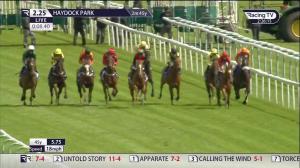 Video preview image for Haydock Park 14:25 - Download The Casumo App Today Handicap (2)